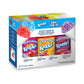 Kool-Aid Snow Cone Syrup Party Kit - Sharkleberry, Peach Mango, Black Cherry - 20 Snow Cone Cups & Spoon Straws