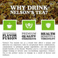 Nelson'S Tea Caramel Apple Chai Tea Loose Leaf - Cut & Sifted Red Rooibos Loose Leaf Tea, Black Tea With Cinnamon Chips, Pepperc