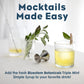 Bluestem Botanicals Organic Triple Mint Simple Syrup, 8 oz, Non-  ic Cocktail and Mocktail Mixer