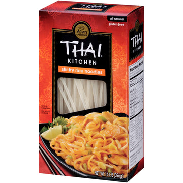 Thai Kit Stir-Fry Rice Noodles -14 Ounce (Pack of 12)
