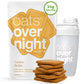 Oats Overnight Cookie Butter Oats - 20g Whey Protein, High Fiber, Gluten Free, 2.7 oz (Pack of 8 + Bottle)