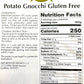 Sanniti Italian Gluten Free Potato Gnocchi, 17.5 Oz (500 G) (Pack Of 4)