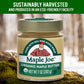 Maple Joe Organic Maple Butter Spread Made With 100% Natural Organic Grade A Syrup. Pure Cream Spread Sugar Candy Smooth & Creamy, Vegan, Fat-Free, Non-Gmo, Non-Dairy, Gluten Free & Kosher Certified. 7Oz / 200G. (1 Pack)