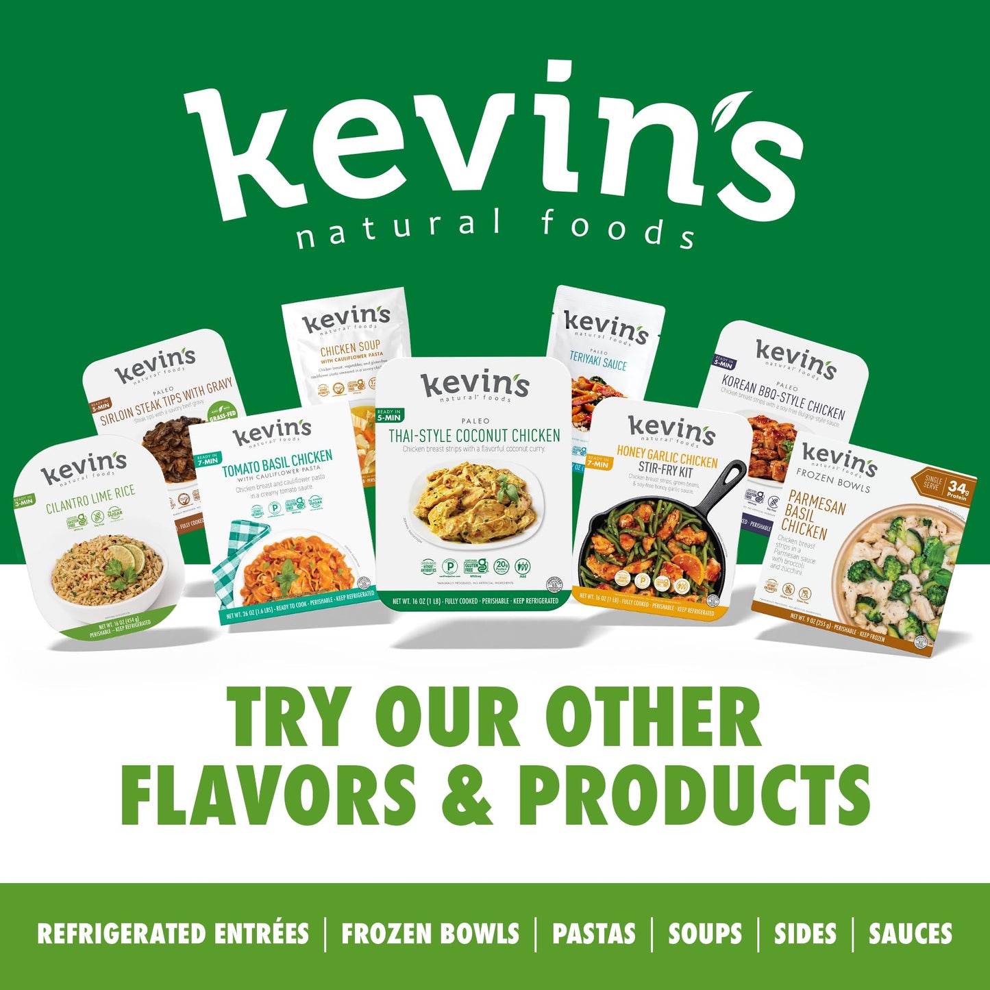 KevinS Natural Foods Thai Coconut Chicken Breast, 16 Oz