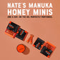 Nates Manuka Honey Minis - 30 count Single-serve  Pure Manuka Honey - MGO 83+ | UMF 5+ Certified - 30 Single-Serve Packets for On-the-Go Daily Wellness