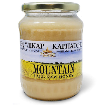 Goshen Honey Amish Extremely Raw Carpathian Pure Mountain Honey 100% Organically Natural With Life Enzymes Health Benefits | Unf