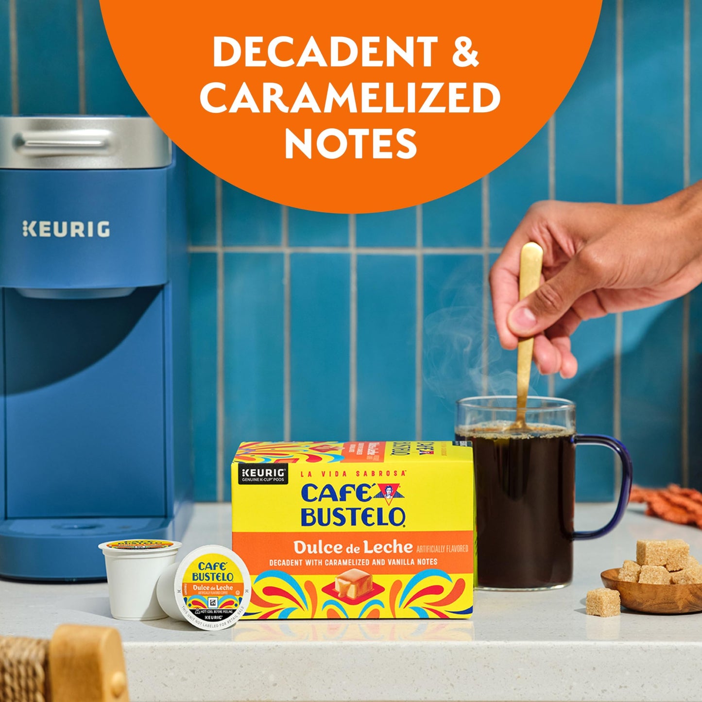 Caf? Bustelo Dulce de Leche 10 Count K-Cup
