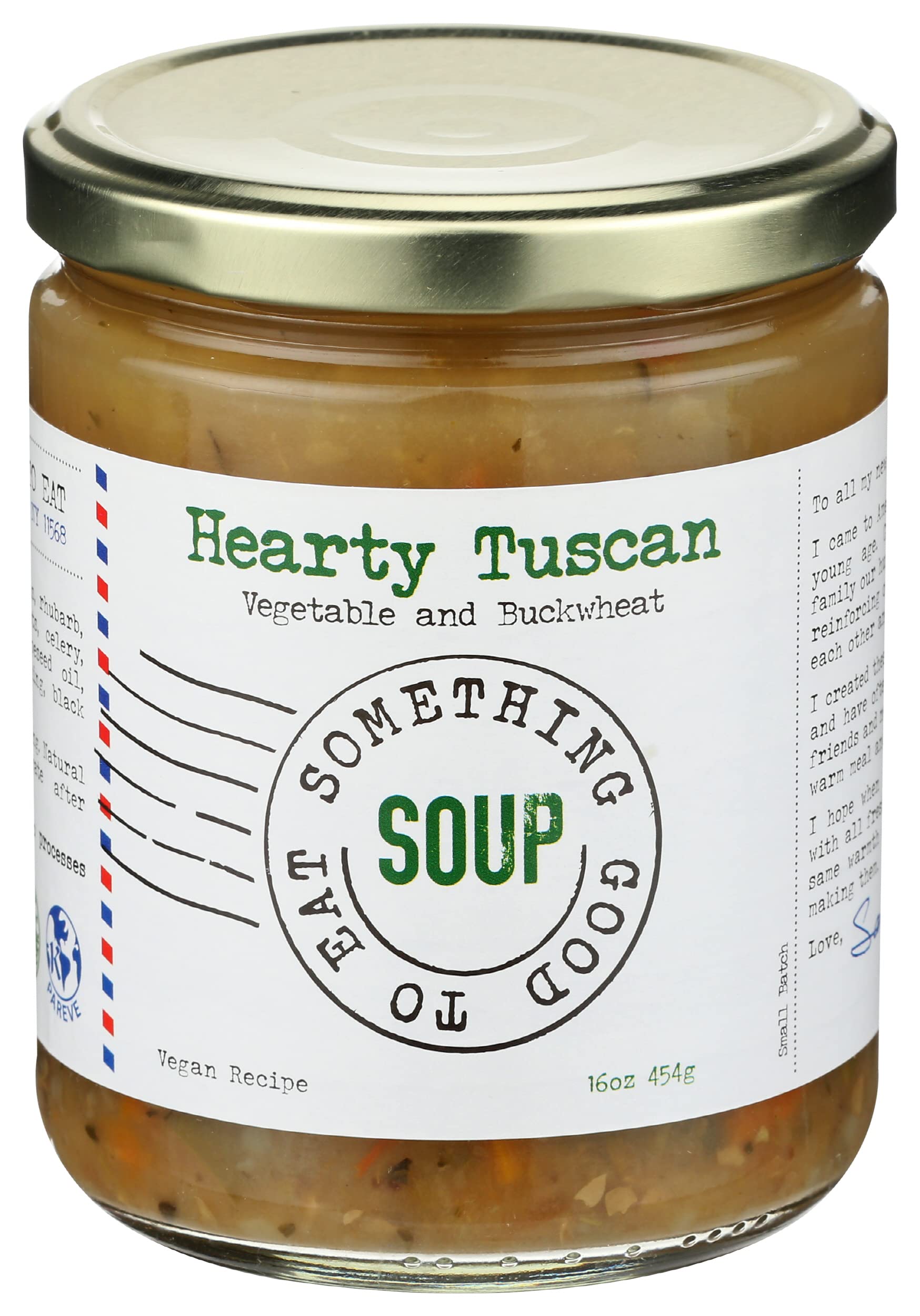 Something Good To Eat Hearty Tuscan Vegetable & Buckwheat Soup, 16 Oz