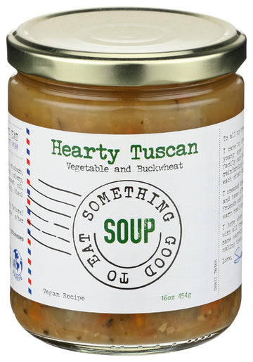 Something Good To Eat Hearty Tuscan Vegetable & Buckwheat Soup, 16 Oz
