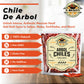 Chile De Arbol 8Oz - Dried Whole Red Chili Peppers - Premium All-Natural, Stemless. For Mexican, Chinese, And Thai Cuisine With
