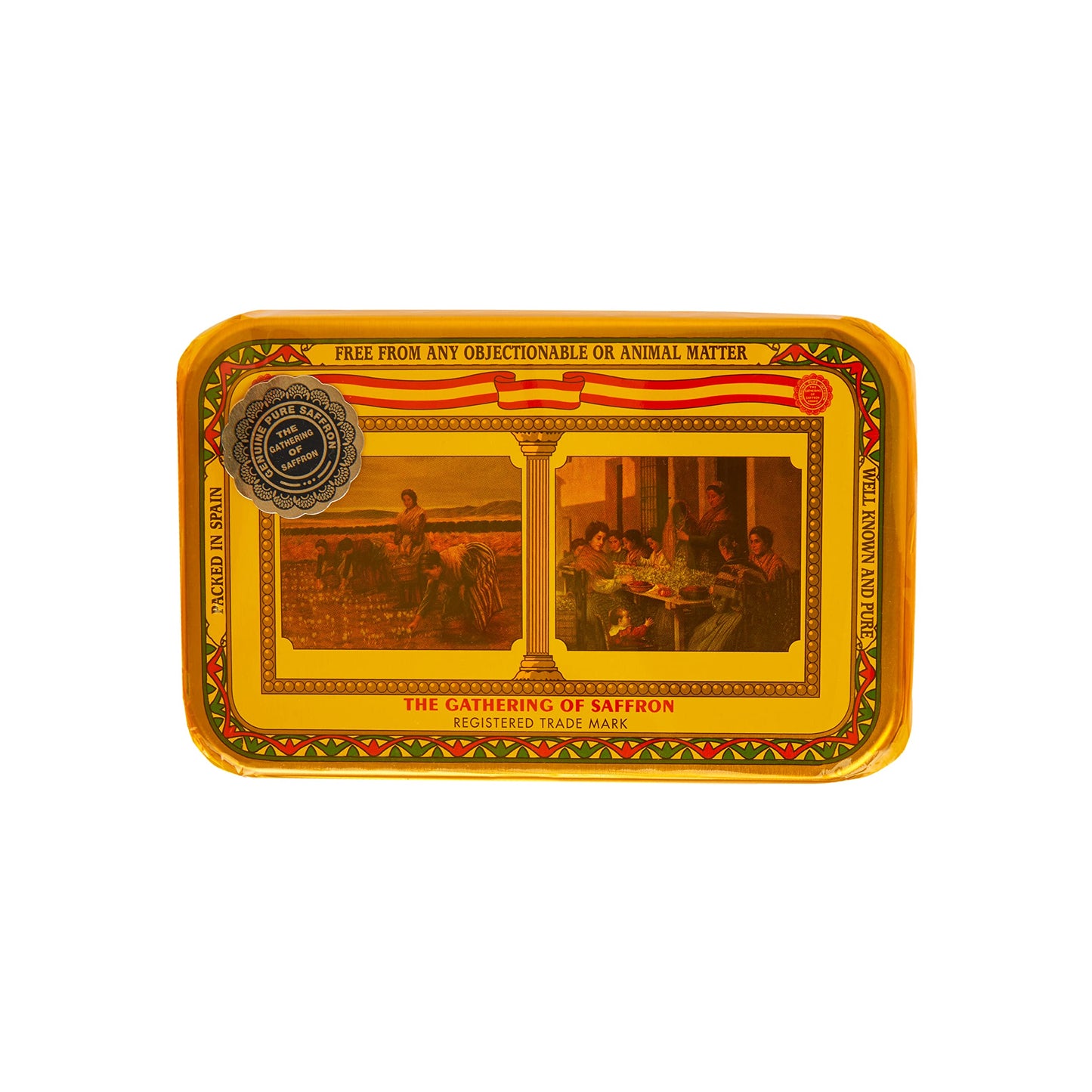 The Gathering of Saffron Premium Grade Saffron Threads, 1 Ounce (Pack of 2) for Culinary Uses, Paella, Risotto, Tea