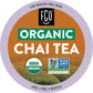FGO Organic Chai Black Tea K-Cup Pods, 24 Count, USDA Organic, Non-GMO, Premium Black Tea with Chai Spice