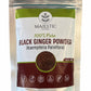 Majestic Herbs Black Ginger Powder | All Natural, Non-GMO | 100g (3.5oz) | Perfect for Teas, Coffee, Smoothies, Baking
