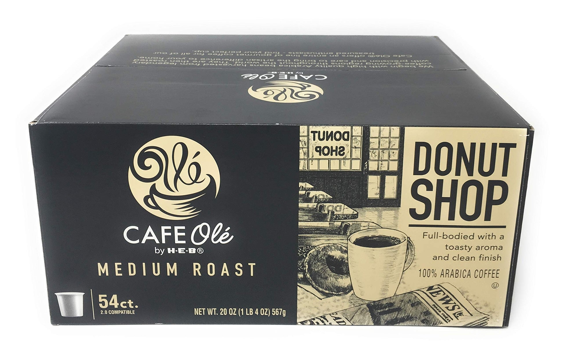 Cafe Ole Donut Shop Medium Roast Coffee By Heb
