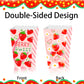 Jevenis 12 Pcs Strawberry Party Favor Popcorn Boxes Summer Strawberry Boxes Goodies Boxes Treat Box For Berry One Strawberry Bir