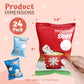 4Es Novelty 24 Packets 3 Assorted Mini Marshmallows - Individually Wrapped Marshmallows Packets for Hot Chocolate & Marshmallows Cocoa Toppers  Vanilla Flavored