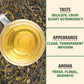 BREWIX Green Tea Loose Leaf, High Elevation Grown, Gluten Free, 3.53oz/100g