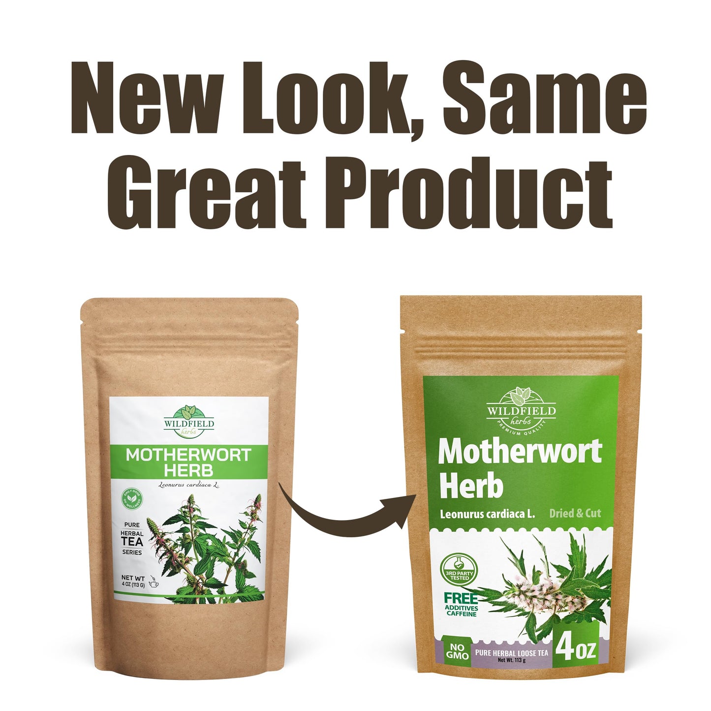 4 oz. Motherwort Tea Dried Motherwort Herb Tea (Leonurus Cardiaca) - 113g Leonurus Cardiaca (Cola De Le  n)