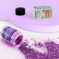 Purple Edible Glitter - 5G Food Grade Cake Decorating Shimmering Glitter, Edible Sprinkle Luster Dust For Drinks, Chocolates, Fo