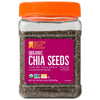 BetterBody Foods Organic Chia Seeds with Omega-3, Non-GMO, Gluten Free, Keto Diet Friendly, Vegan, Good Source of Fiber, Add to 