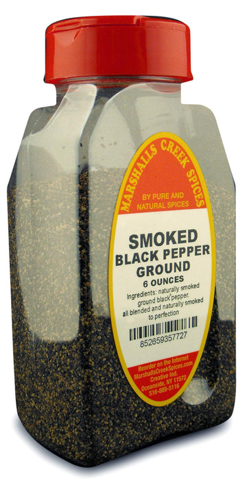 Marshalls Creek Spices Smoked Ground Black Pepper - 6 oz Jar