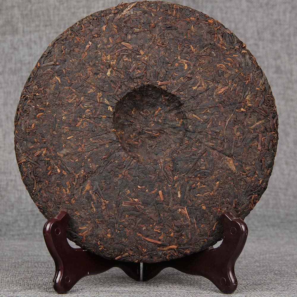 LWXLJMJZC Ripe Puerh Tea Cake - Aged Shu Pu-erh - 357g (12.6oz) - 1 Pack - Black Chinese Tea