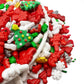 Se Si&Moos Christmas Sprinkles Mix Christmas Cookie Decorations Red Green And White Sprinkles For Cake Decorating Edible Holiday Cookie Decorations Baking Supplies For Holiday 3 Oz (2 Xmas Tree Toppers)