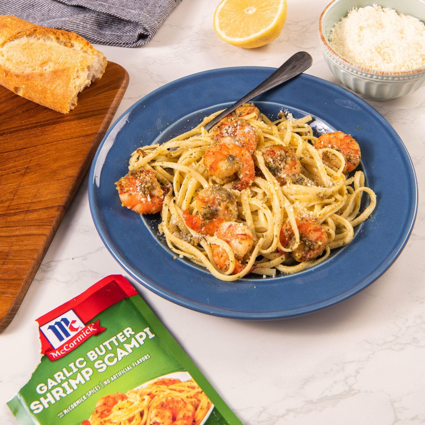 McCormick Garlic Butter Shrimp Scampi Seasoning Mix, 0.87 oz, Pack of 12