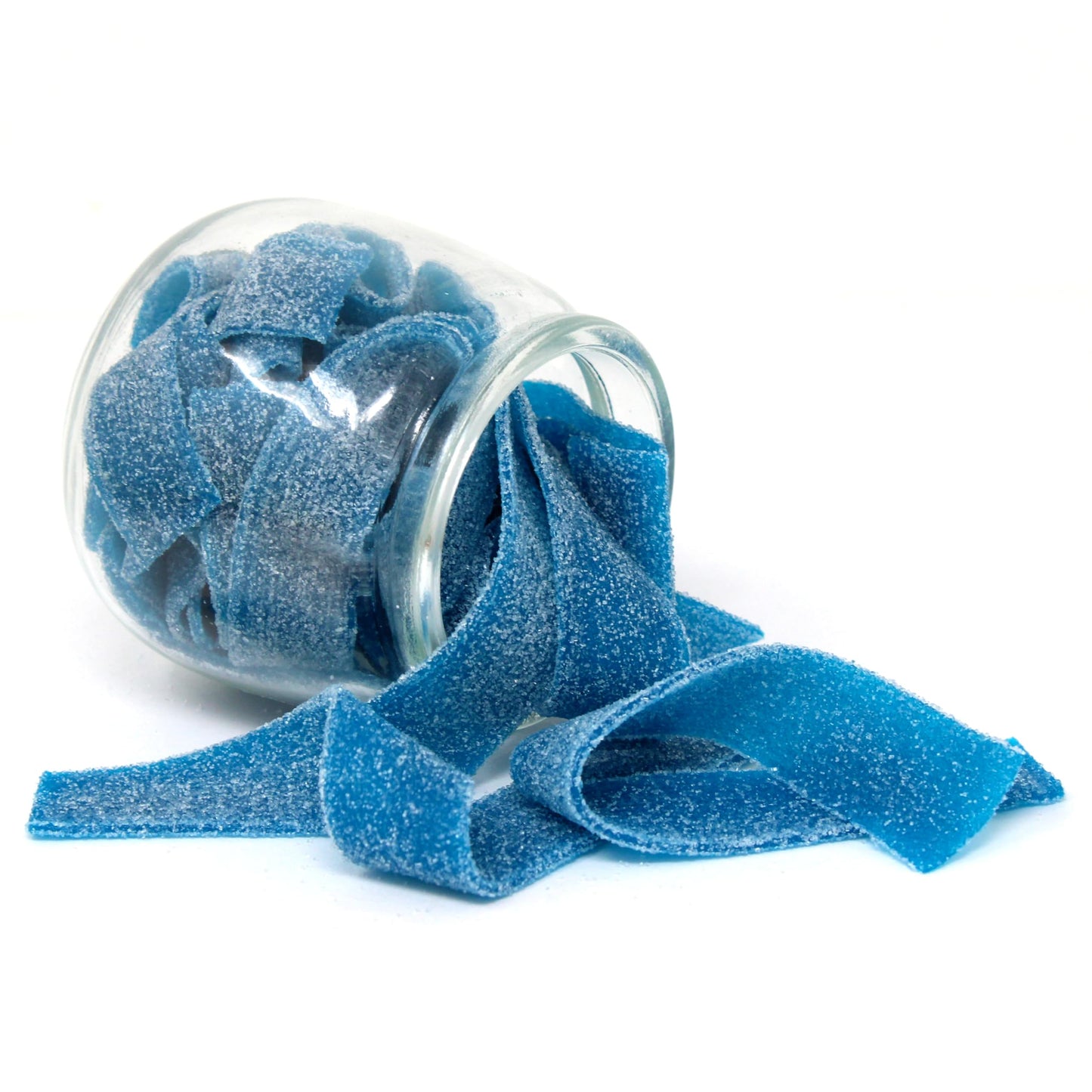 Snacktery Raspberry Sour Belts - Vibrant & Tangy Blue Raspberry Sour Strips - Non Gmo, Vegan & Kosher Blue Raspberry Sour Candy