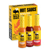 Buffalo Wild Wings Hot Sauce Gift Pack, Includes Classic, Habanero, and Chipotle Hot Sauces, 5 fl oz Bottles, Marinade, and Seas