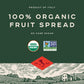 Bionaturae Organic Apricot Fruit Spread - Jelly Organic, Non-Gmo, Usda Certified, No Sugar Added, No Preservatives, Organic Fruit Jam, Jam Organic, Made In Italy - 9 Oz, 2 Pack