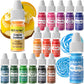 Food Coloring Liquid - Ercorart 16 Colors Food Coloring, Food Grade Food Dye, Tasteless Food Color Set For Cake Decorating, East
