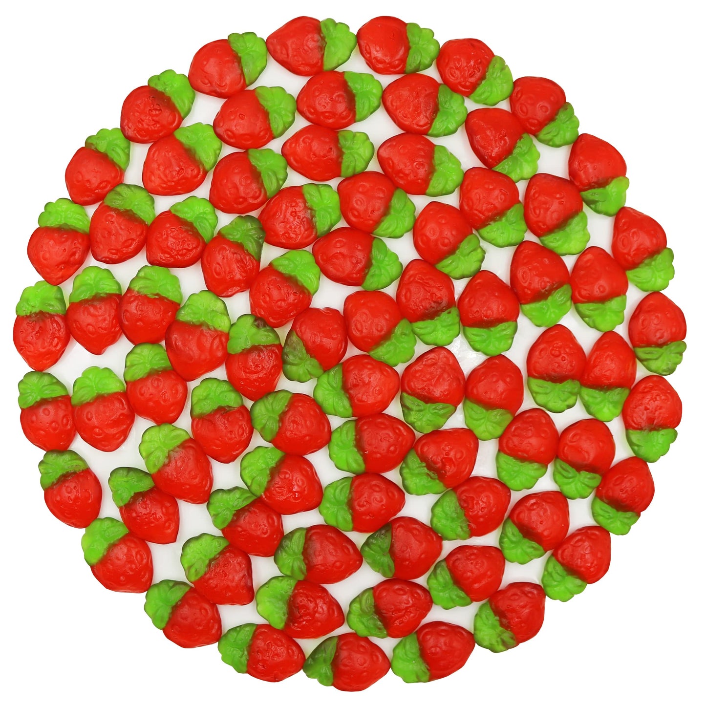 Firstchoicecandy Gummy Fruit Candy (Strawberry, 10 Pound (Pack Of 1))