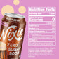Nixie Organic Zero Sugar Root malt-inspired Soda, 12oz Cans, 12 Pack, Non-GMO, Caffeine Free, 0 Sugar, 0 Calories