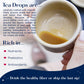 Tea Drops Brand Thai Iced Tea Mix - 5 Bagless Loose Leaf Sweetened Tea Packets with Evaporated Milk - Milk Tea Mix