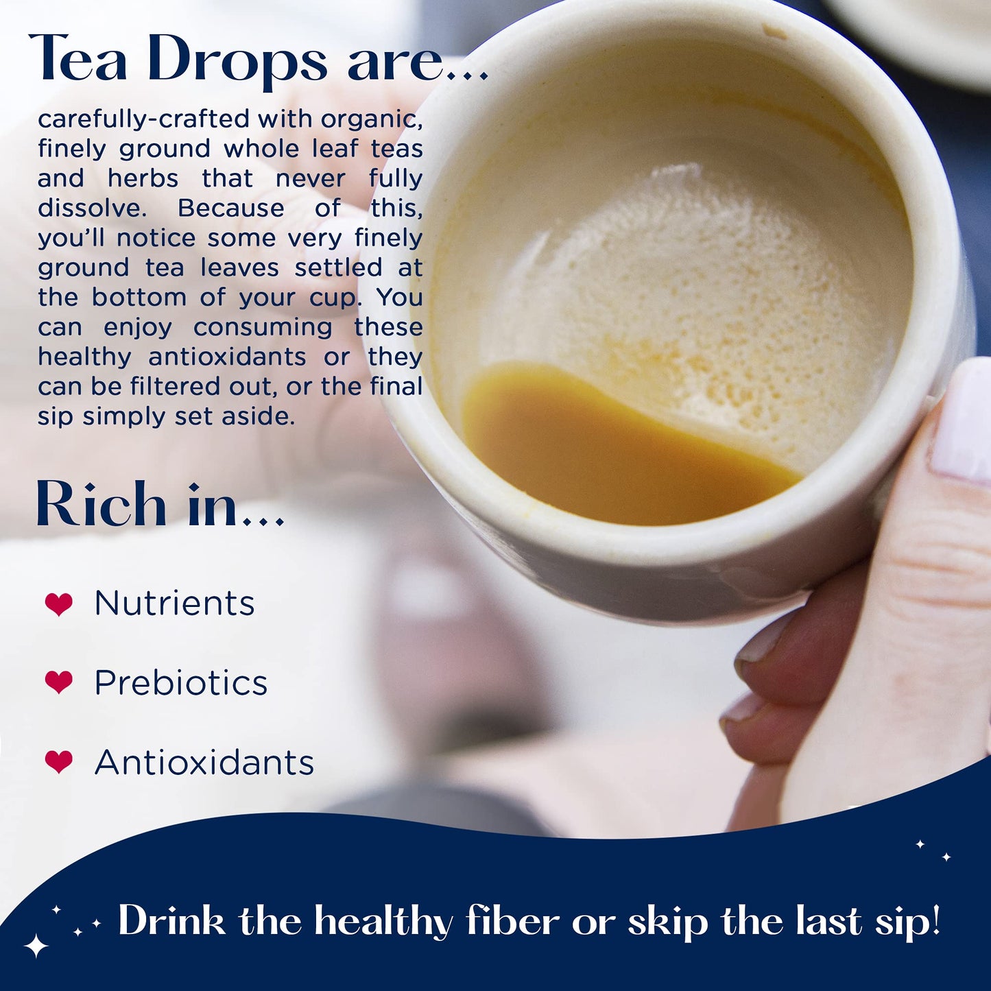 Tea Drops Brand Thai Iced Tea Mix - 5 Bagless Loose Leaf Sweetened Tea Packets with Evaporated Milk - Milk Tea Mix