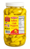 TAZAH Chili Peppers 22oz (624g) - Pickled Hot Yellow Cascabella Peppers