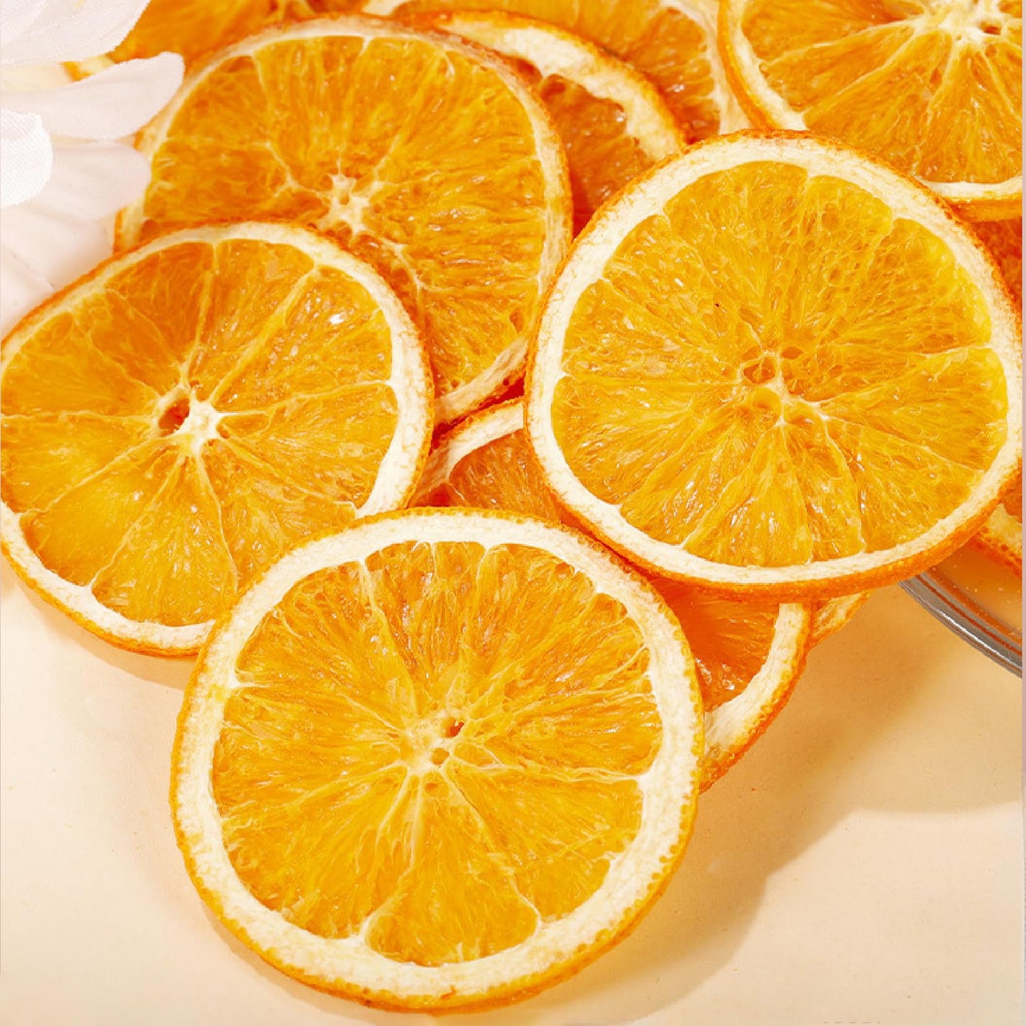 Txdynllk Dried Orange Slices 17.6Oz(500G) Dehydrated Oranges For Vibrant Cocktails, Festive Christmas Decor, Aromatic Candles, C