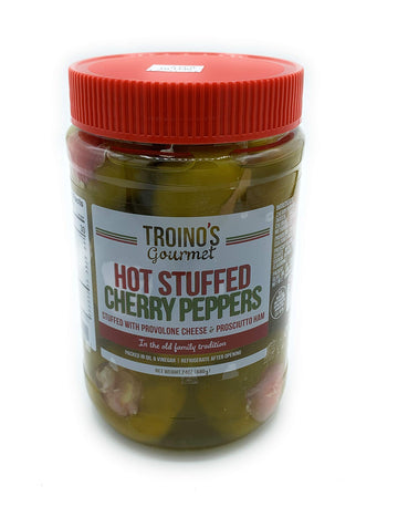 Troino'S Stuffed Cherry Peppers (Hot Stuffed 24Oz)