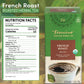 Teeccino French Roast Herbal Tea - Caffeine Free Coffee Alternative, 25 Tea Bags, 25 Count