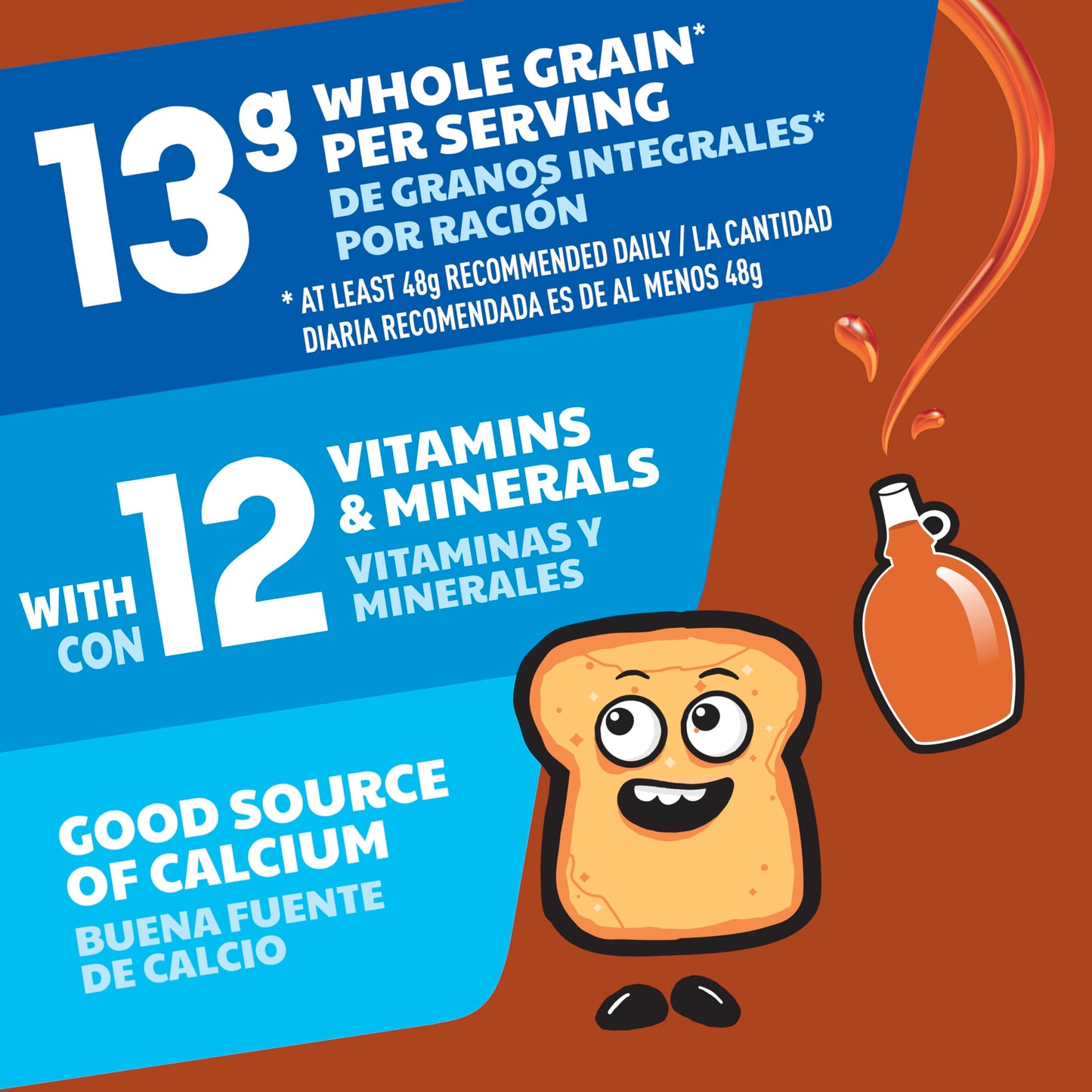 French Toast Crunch Sweetened Breakfast Cereal, 17.4 OZ Family Size Cereal Box