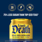 Liquid Death, Dead Billionaire Iced Tea, 12-Pack (12 Oz Cans), Half Lemonade Half Black Tea, Low Calorie, No Artificial Sweetene