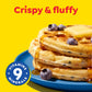 Eggo Frozen Waffles, Frozen Breakfast, Breakfast Food, Blueberry, 12.3oz Box (10 Waffles)
