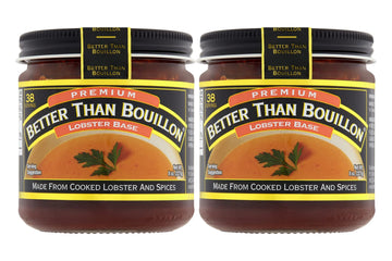 Better Than Bouillon Premium Lobster Base, Made From Select Cooked Lobster & Spices, Makes 9.5 Quarts Of Broth 38 Servings, 8 Ou
