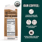 Wandering Bear Straight Black Organic Cold Brew Coffee, 32 Fl Oz, 1 Pack - Extra Strong, Smooth, Organic, Unsweetened, Shelf-Sta