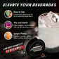 MONÉGASQUE White Edible Glitter for Cocktails, 10g - Vegan Glitter Dust for Drinks and Cakes - Snow White