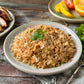 Golden Crown Organic Brown Basmati Rice - Gluten-Free, Kosher & Halal - 32 oz (2LB) - Naturally Long Aged, Non-Sticky, Fluffy