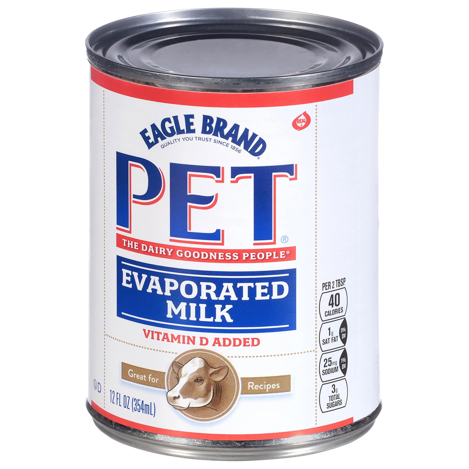 PET Evaporated Milk, 12 Ounce Can