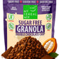 MyCerealMix Sugar Free Double Chocolate Chip Granola - Vegan, Gluten Free Cereal - Monk Fruit & Allulose Sweetened - Diabetic Fr