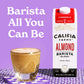 Califia Farms - Original Almond Barista Blend Almond Milk 32 Oz (Pack Of 6), Shelf Stable, Dairy Free, Plant Based, Vegan, Glute